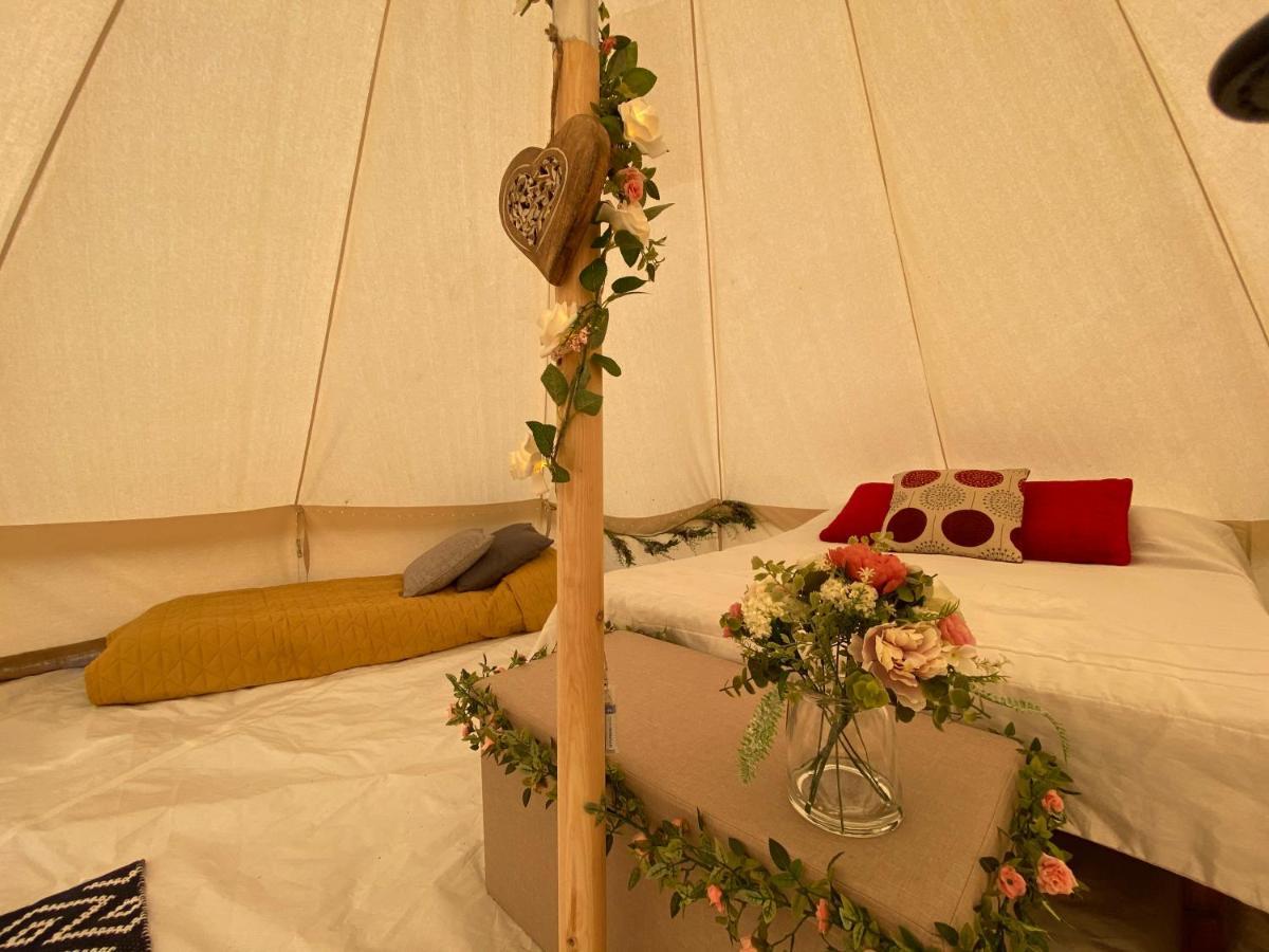 Honey Pod Farm Bell Tents Upton upon Severn Exterior photo