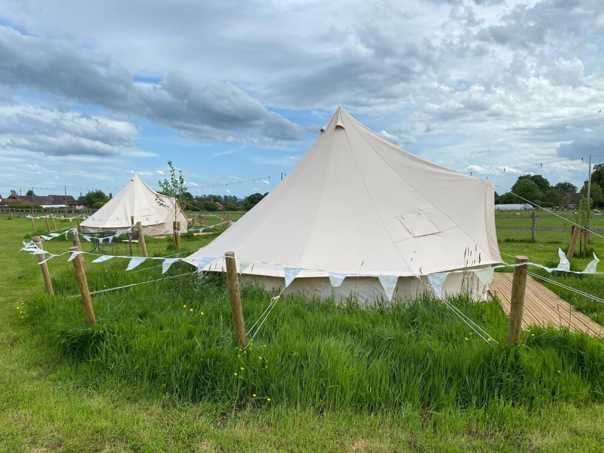 Honey Pod Farm Bell Tents Upton upon Severn Exterior photo