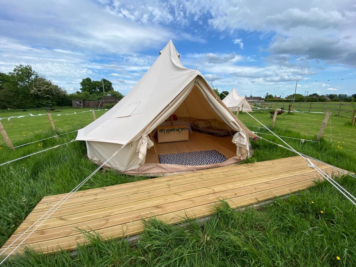 Honey Pod Farm Bell Tents Upton upon Severn Exterior photo